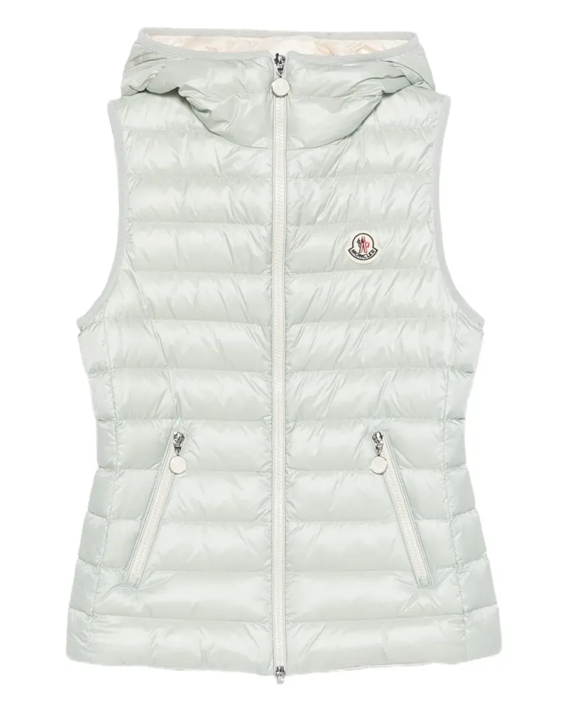 Moncler Glygosse hooded quilted gilet - Grün Grün