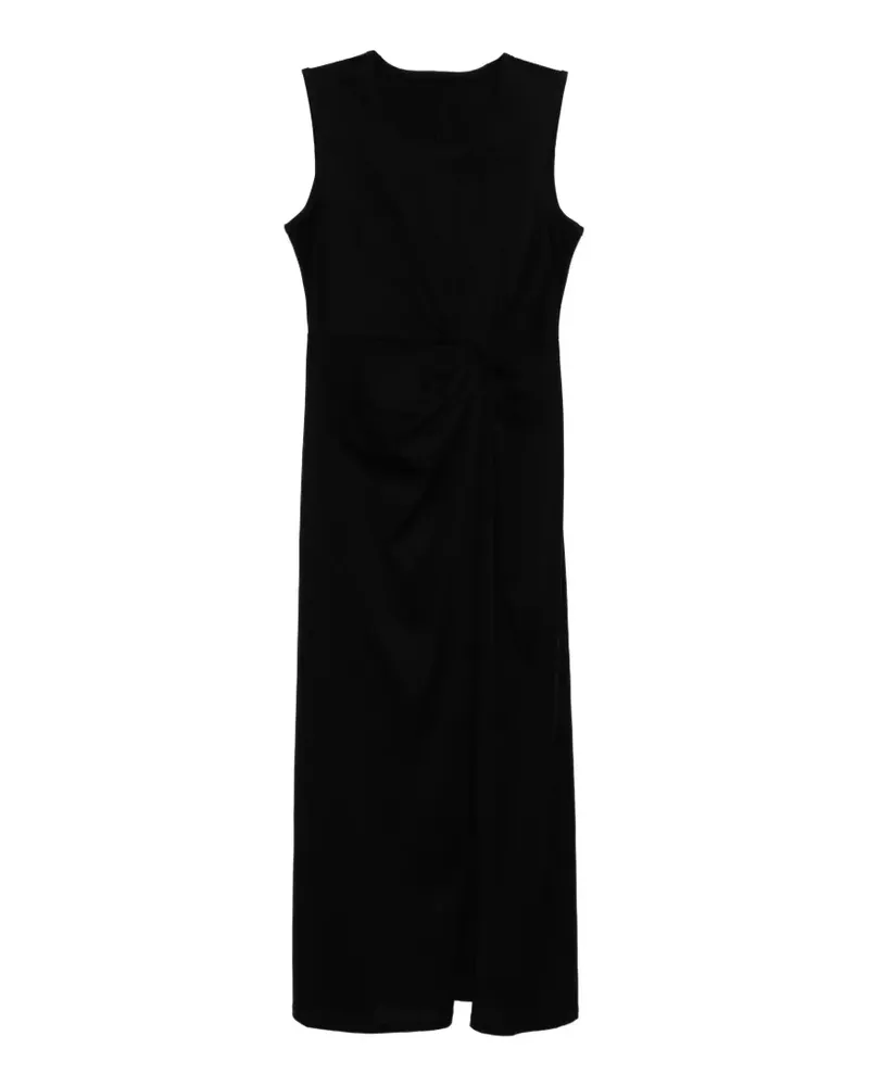 JNBY Ärmelloses Kleid mit Drapierung - Schwarz Schwarz