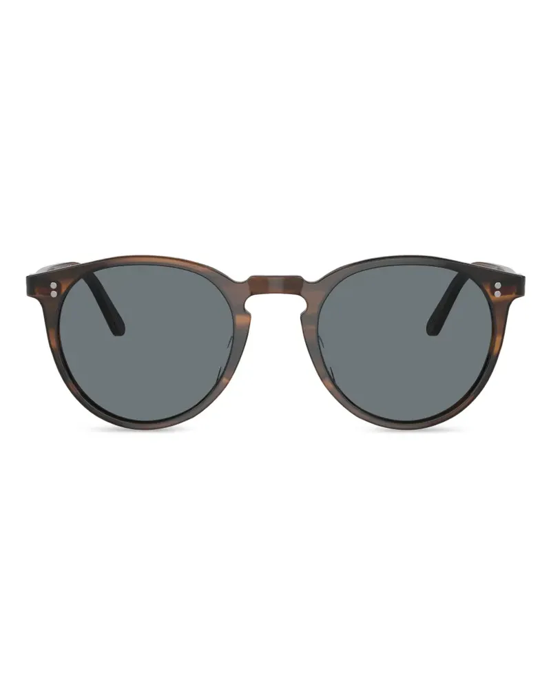 Oliver Peoples round frame sunglasses - Braun Braun
