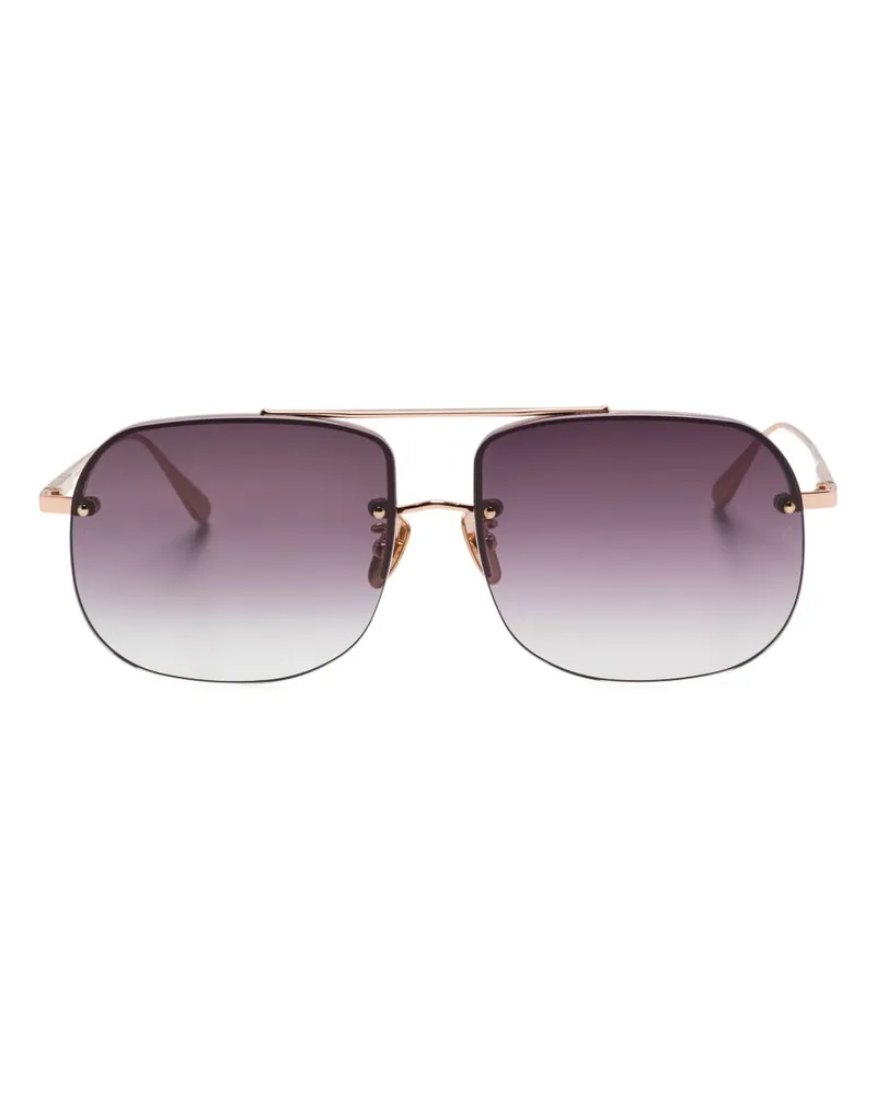 Linda Farrow Seren Sonnenbrille - Rosa Rosa
