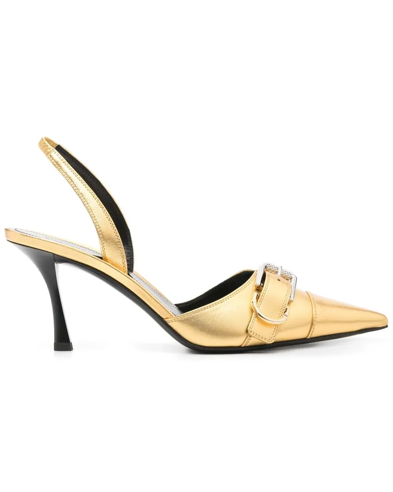 Givenchy Voyou Pumps 75mm - Gold Gold