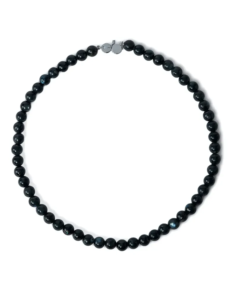 Tom Wood larvikite bracelet - Silber Silber