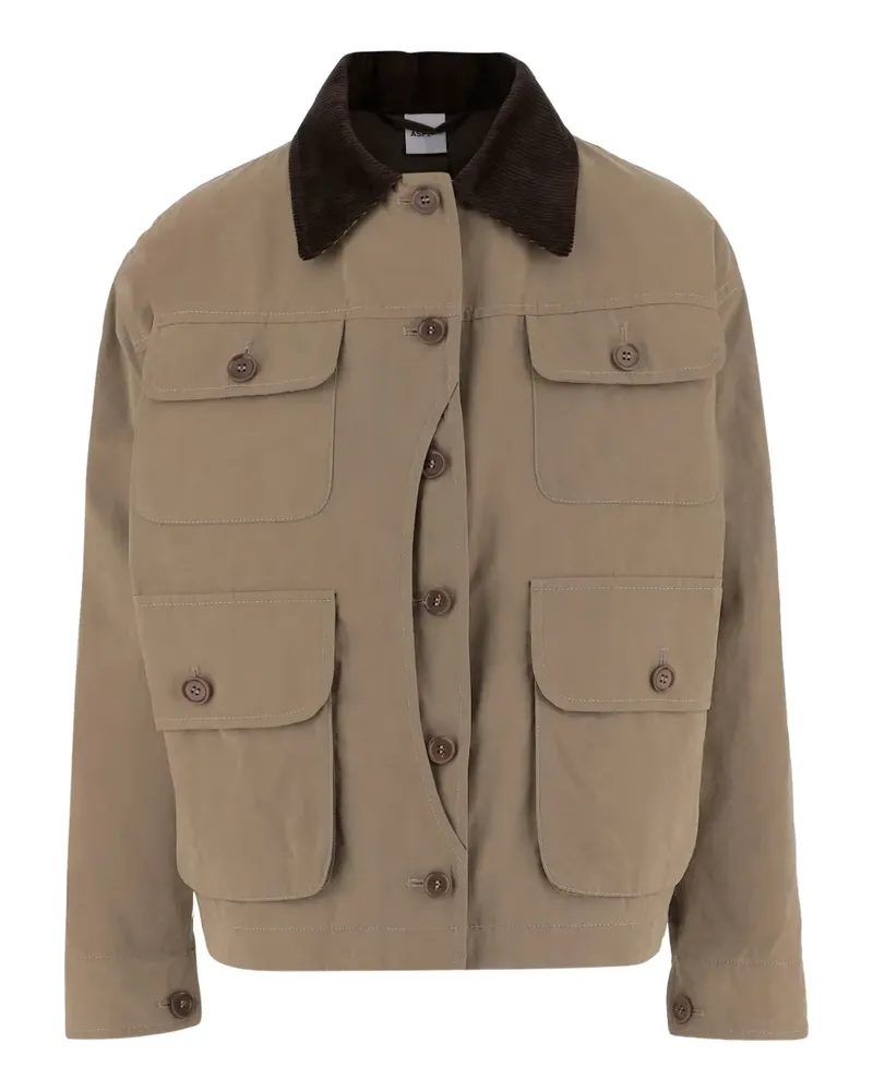 ASPESI Jacke mit aufgesetzter Tasche - Nude Nude
