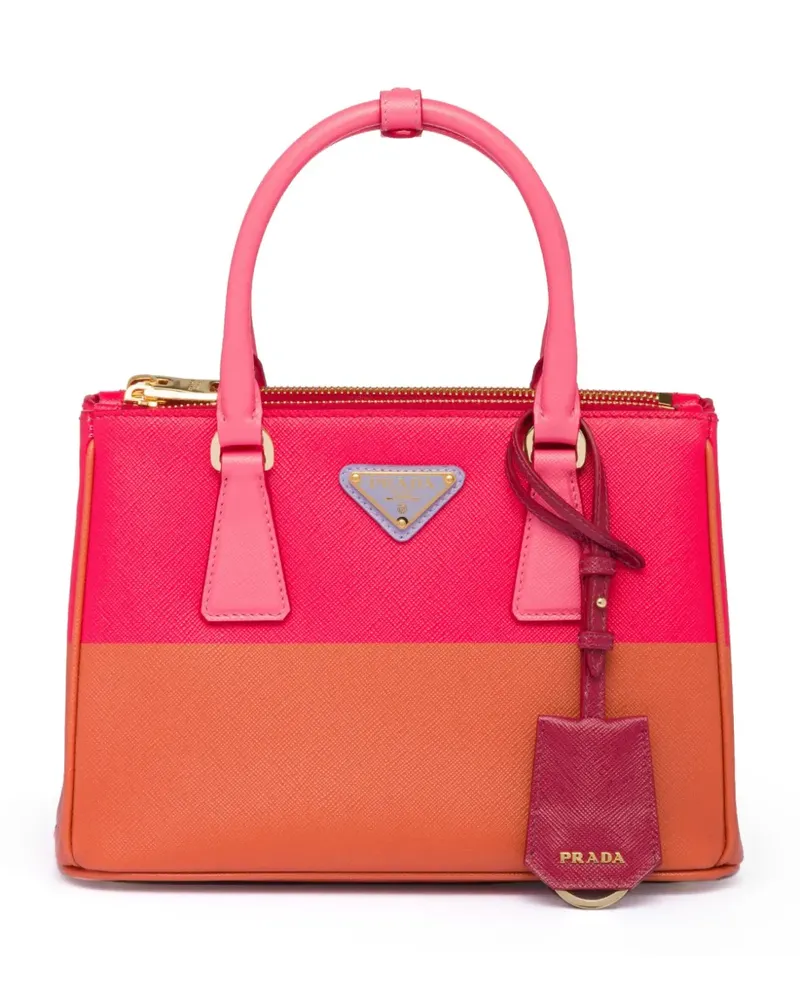 Prada Kleine Galleria Handtasche - Rosa Rosa