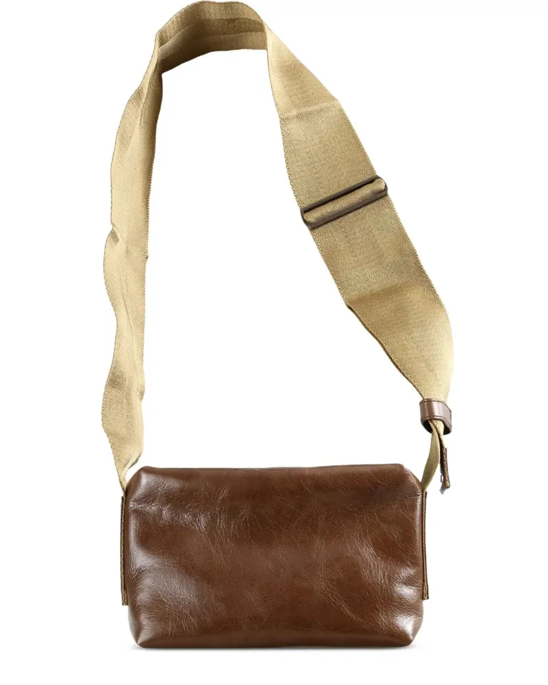 Uma Wang Kleine Schultertasche - Braun Braun