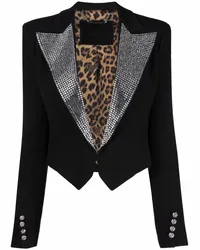 Philipp Plein Blazer mit Kristallen Schwarz