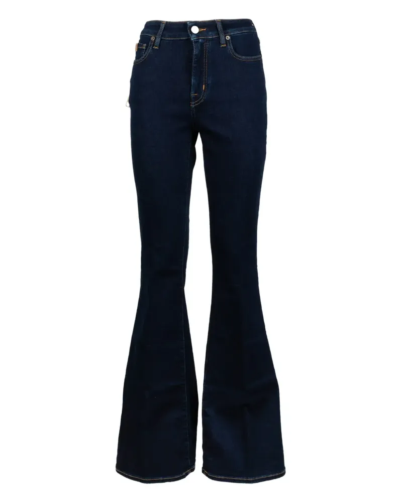 Jacob Cohën flared trousers - Blau Blau