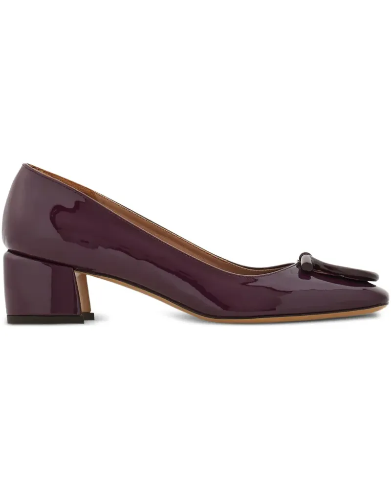 Ferragamo Pumps mit eckiger Kappe 40mm - Rot Rot