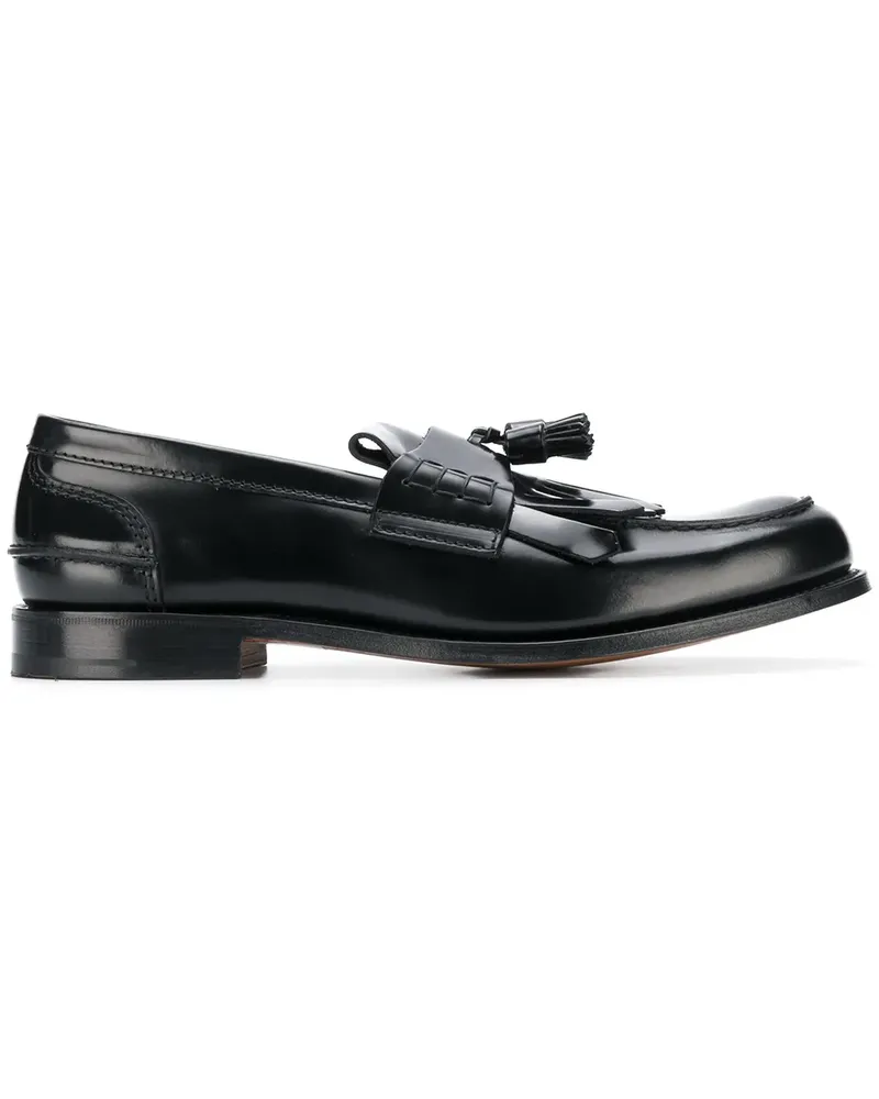 Church's Loafer mit Quasten - Schwarz Schwarz