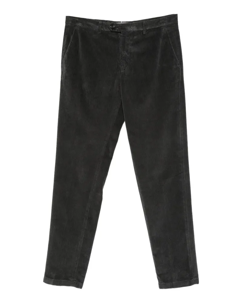 Briglia 1949 Straight-Leg-Hose aus Cord - Grau Grau