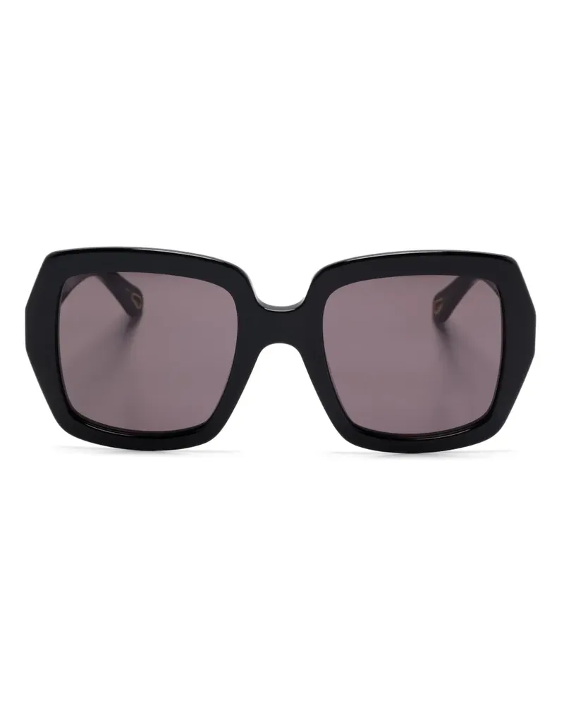 Chloé Marcie Sonnenbrille - Schwarz Schwarz