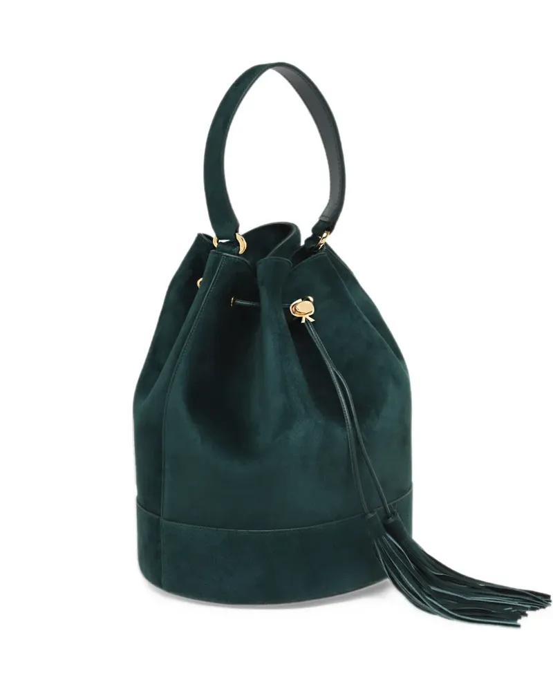Gianvito Rossi SIENNA 22 Beuteltasche mit Quastendetail - Grün Grün