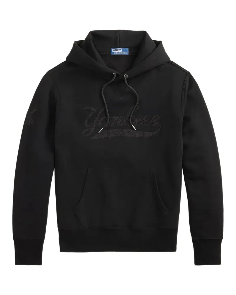 Ralph Lauren Hoodie mit Logo-Stickerei - Schwarz Schwarz