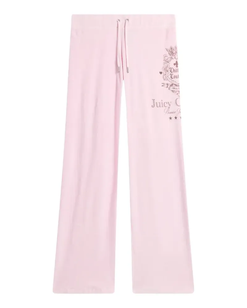 Juicy Couture Jogginghose mit Logo-Print - Rosa Rosa