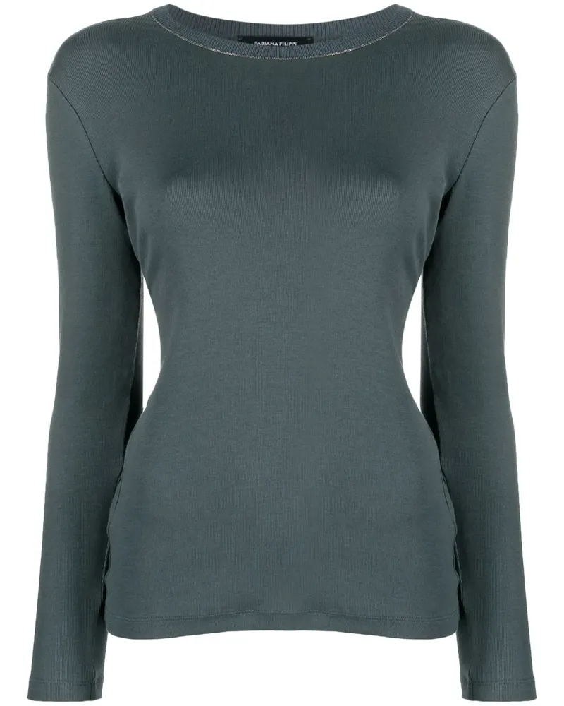 Fabiana Filippi Gestrickter Pullover - Blau Blau