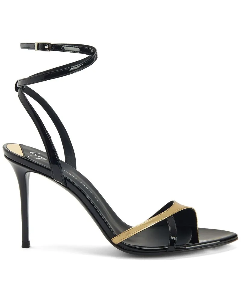 Giuseppe Zanotti Bellha Sandalen 90mm - Schwarz Schwarz