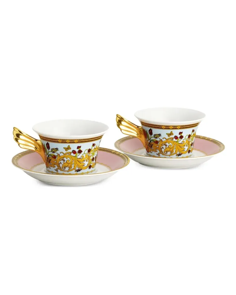Versace Le Jardin de  Barocco tea cups set - Weiß Weiß
