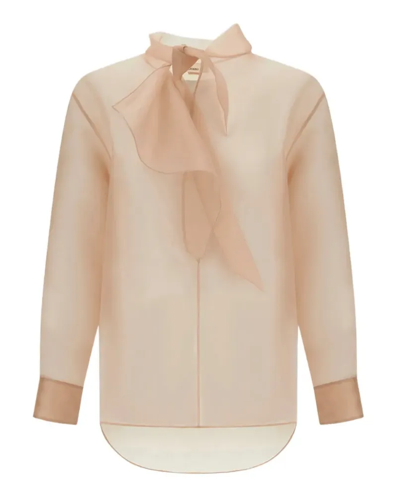 Herno pussy-bow collar blouse - Rosa Rosa