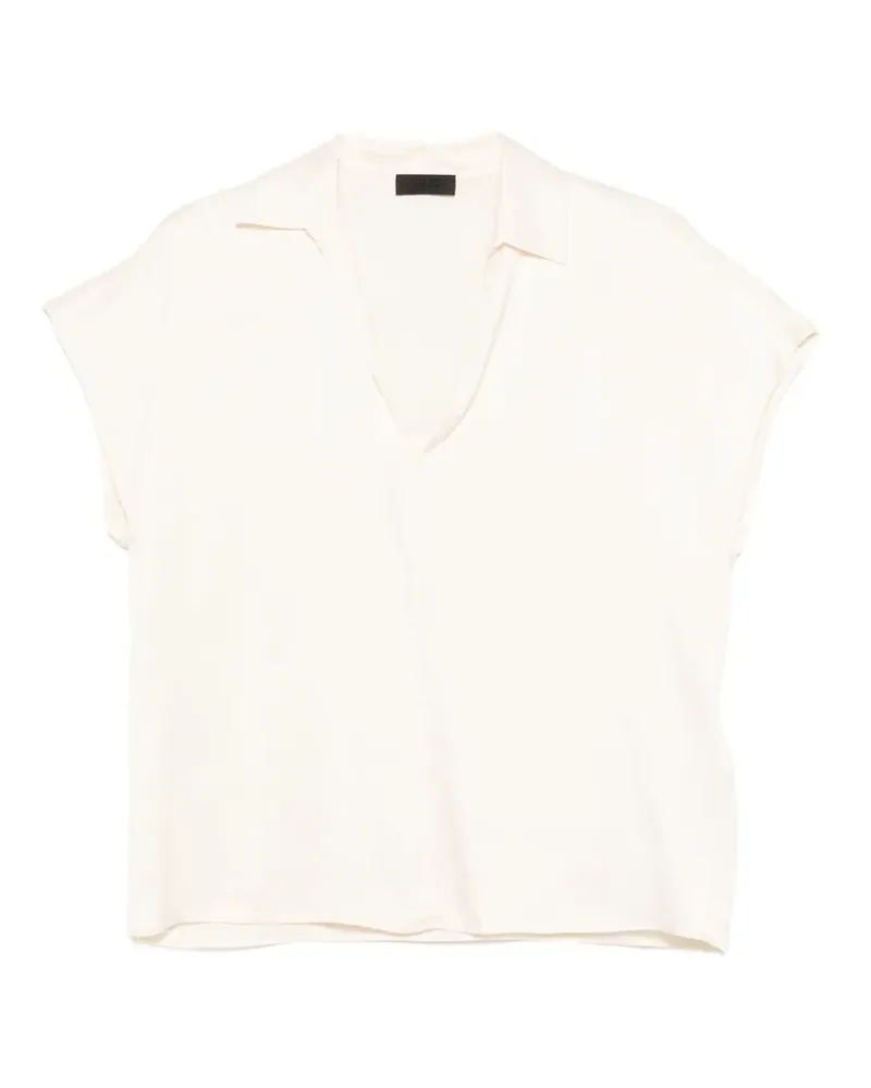 Liu Jo V-neck top - Nude Nude