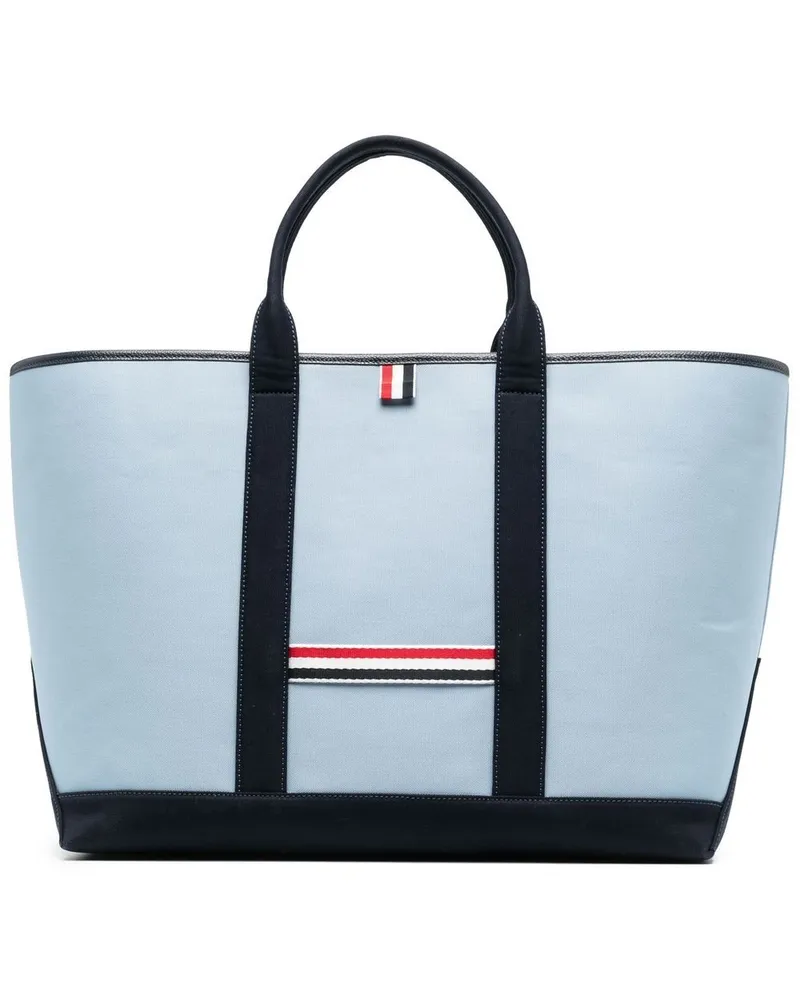 Thom Browne Mittelgroßer Tool Shopper Blau