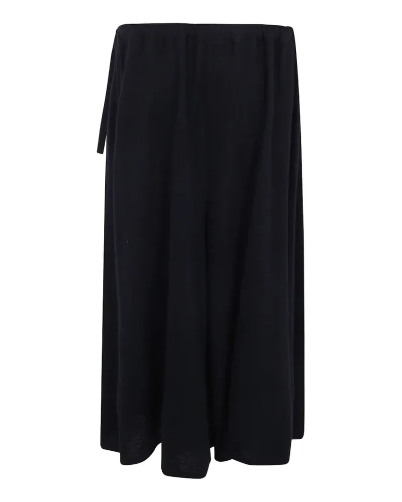 Yohji Yamamoto belted wool trousers - Schwarz Schwarz