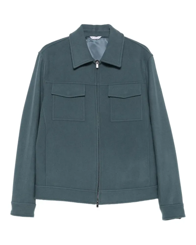 Manuel Ritz Jacke mit Reißverschluss - Blau Blau