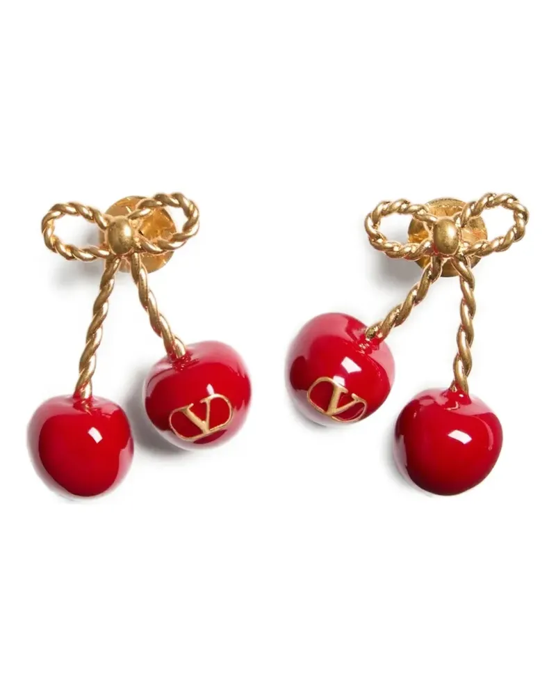 Valentino Garavani Cherryfic Ohrringe - Gold Gold