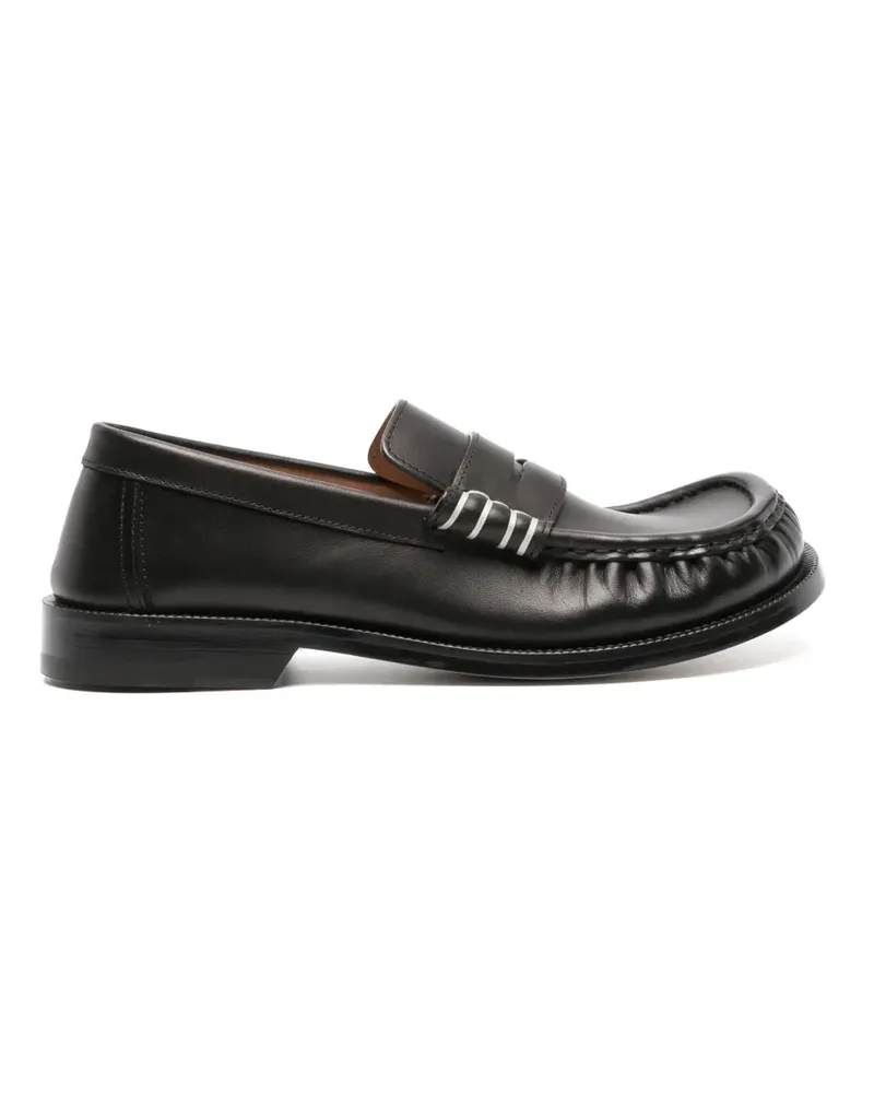 J.W.Anderson loafer mocassins in black - Schwarz Schwarz