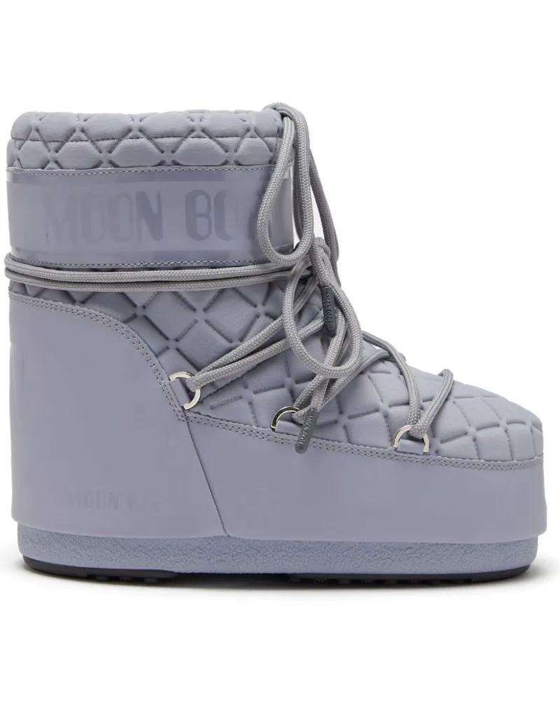 Moon Boot Gesteppte Icon Stiefel - Grau Grau