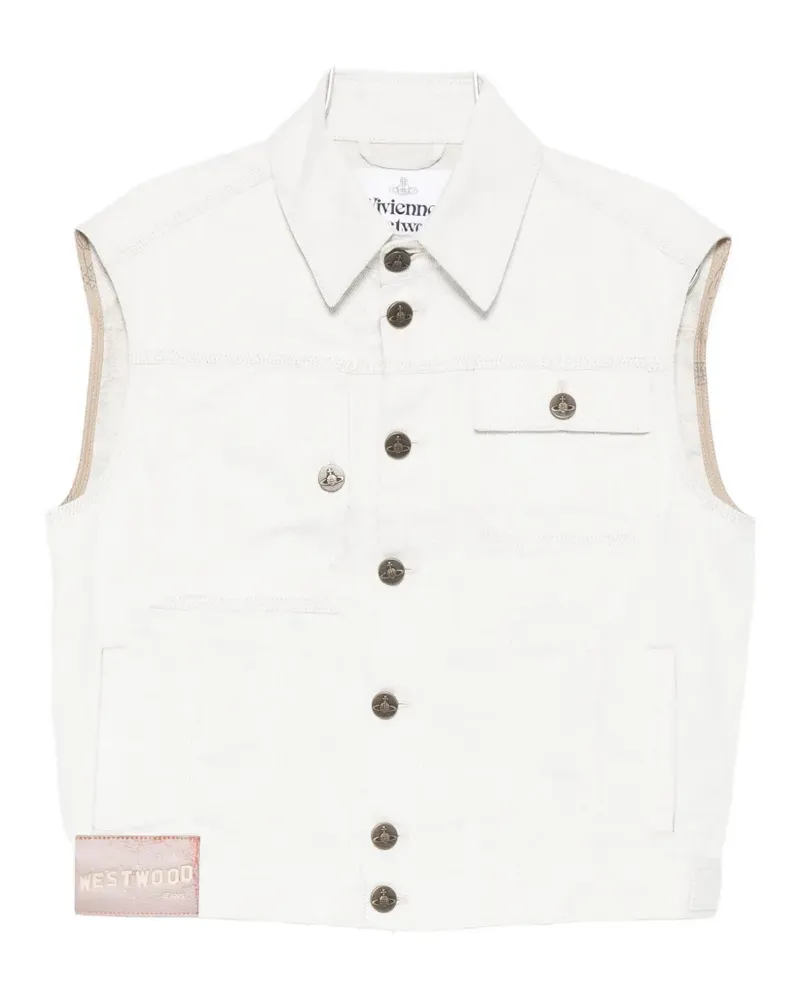 Vivienne Westwood buttoned gilet - Nude Nude