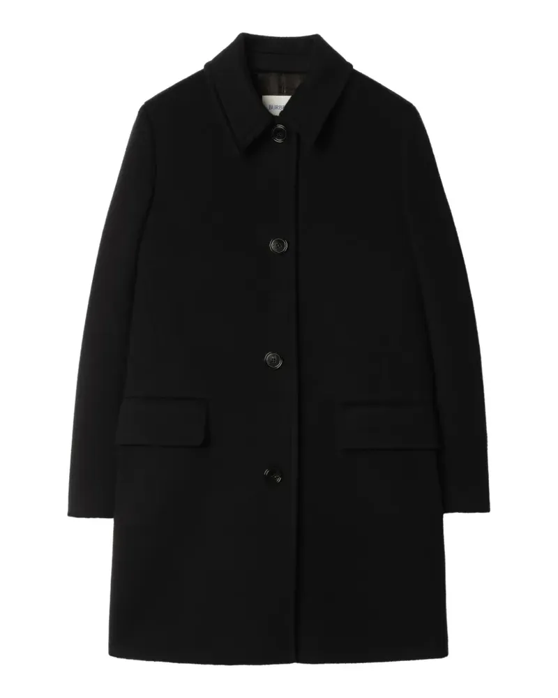 Burberry Gosford Mantel aus Wollkaschmir - Schwarz Schwarz