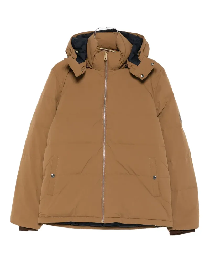 Paul Smith hooded down jacket - 62 TAN 62