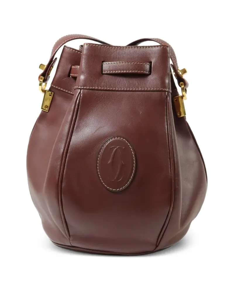 Cartier Must de  Beuteltasche - Rot Rot
