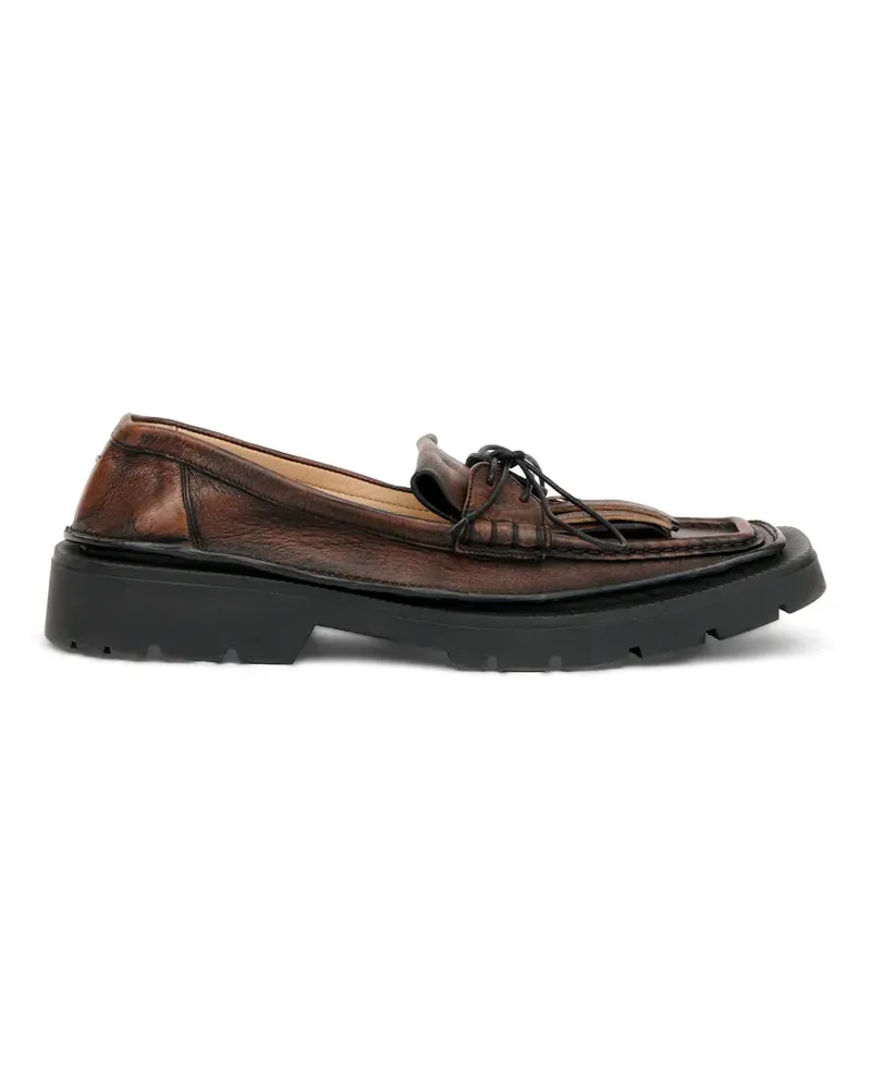 Maison Margiela Loafer mit Zierlasche - Braun Braun