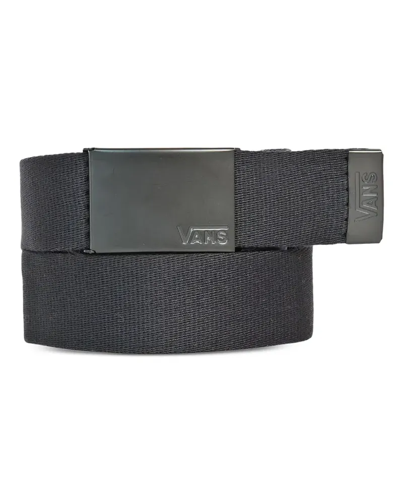 Vans Deppster II Gürtel mit Logo-Gravur - Schwarz Schwarz