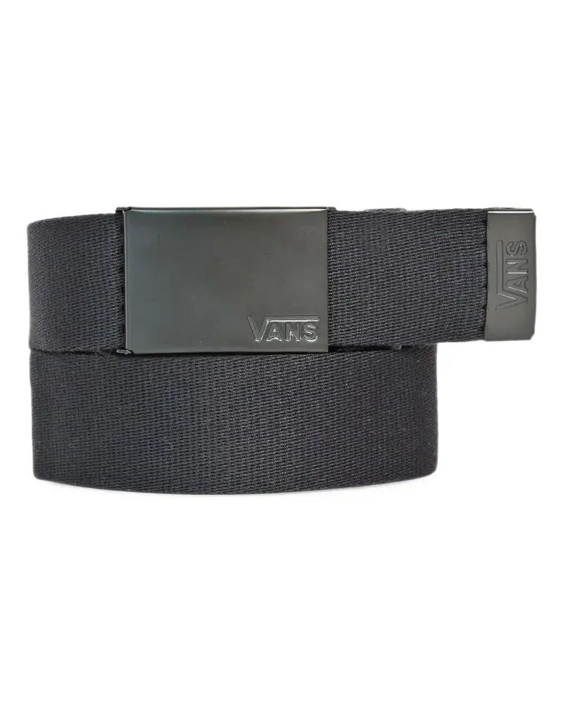 Vans Deppster II logo-engraved buckle belt - Schwarz Schwarz