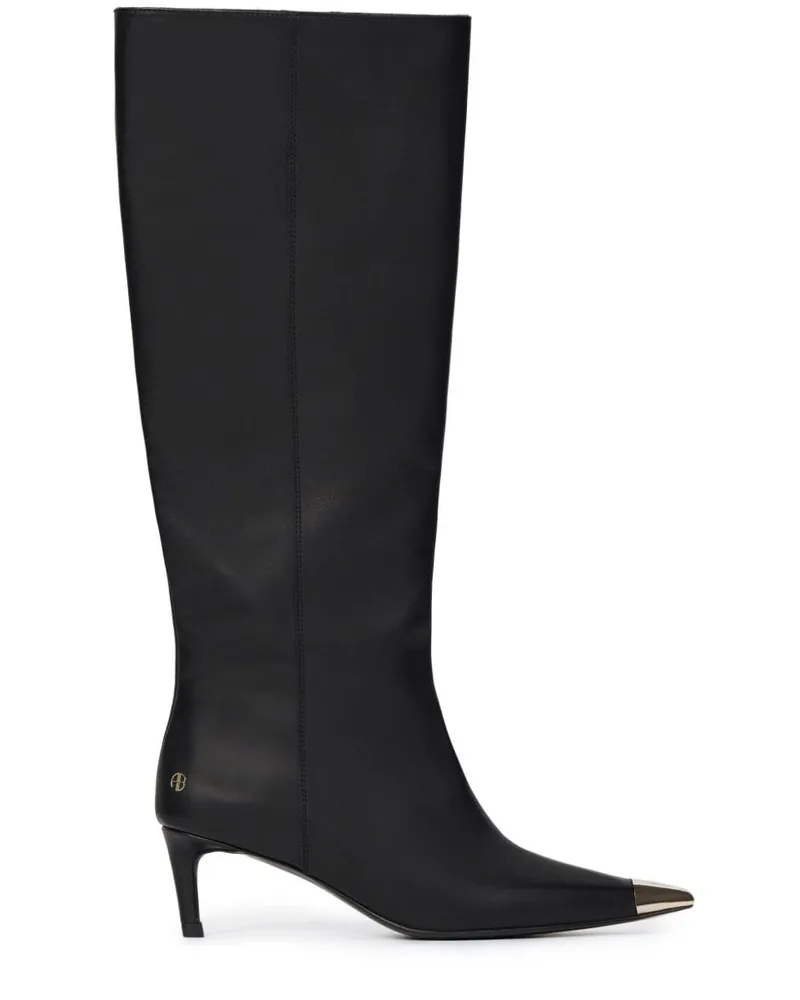 Anine Bing Tall Nina Stiefel 57mm Schwarz