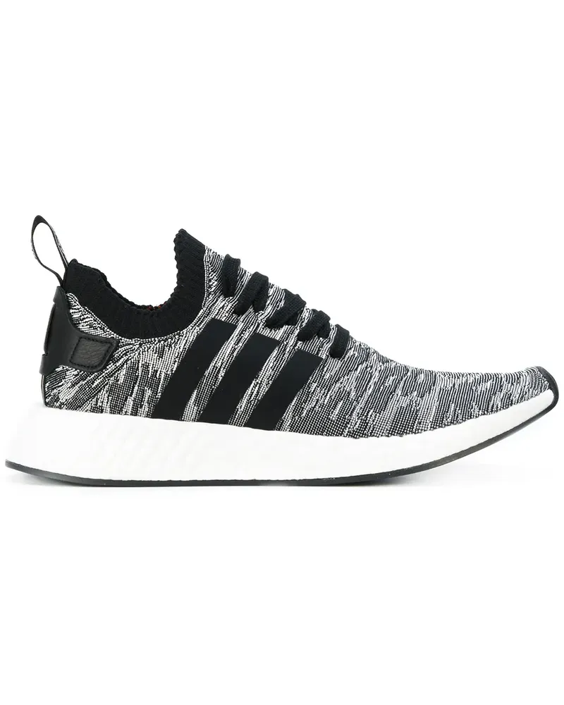 adidas NMD_R2 Primeknit' Sneakers - Schwarz Schwarz