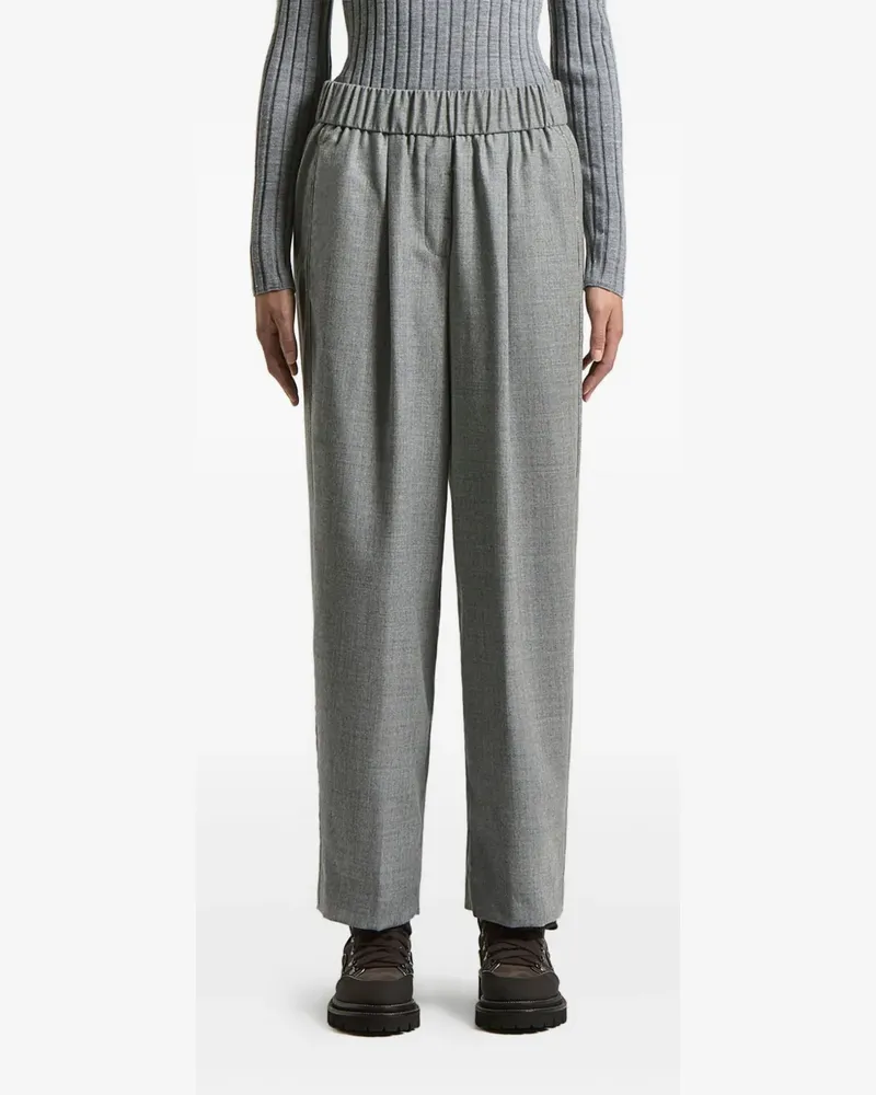 Peserico Hose mit Stretchbund - Grau Grau