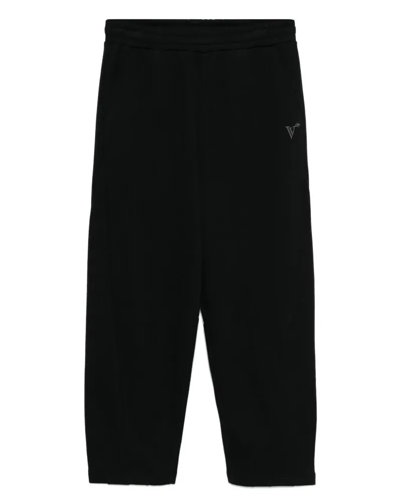FIVE CM Jogginghose mit weitem Bein - Schwarz Schwarz