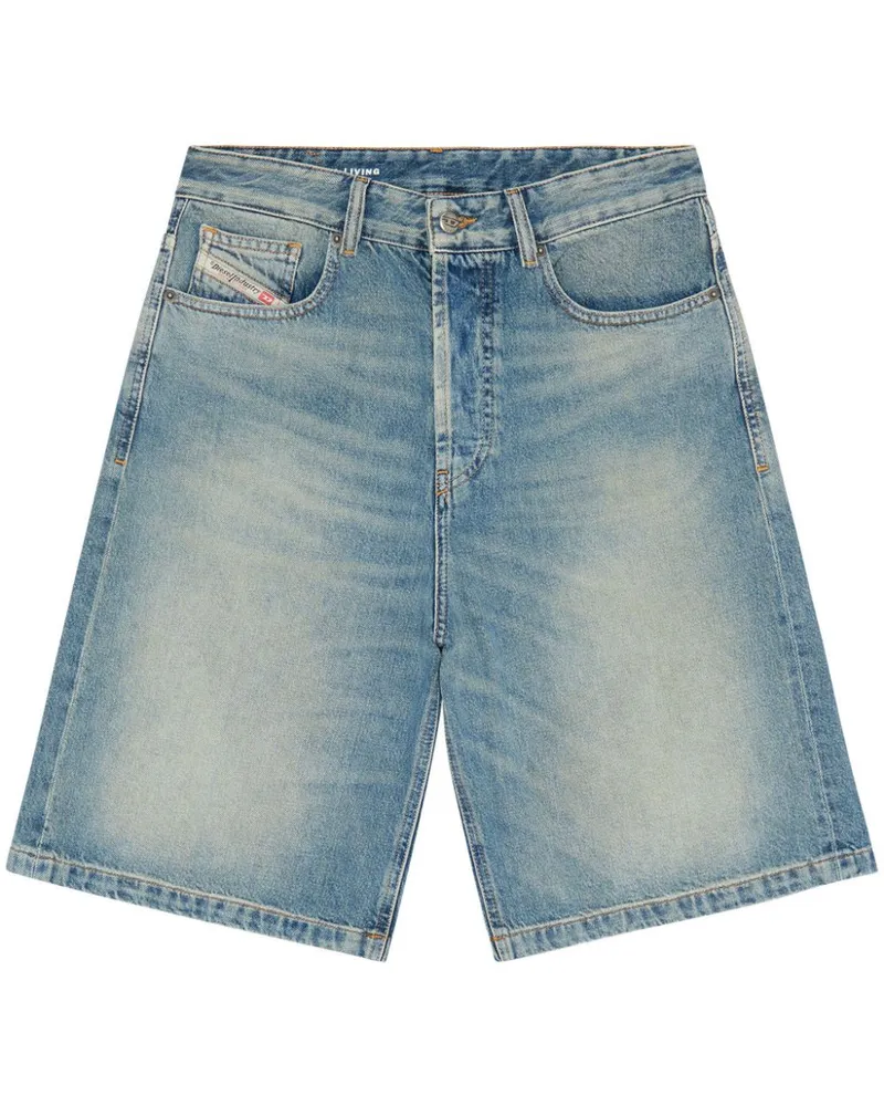 Diesel Knielange De-Sire Shorts - Blau Blau