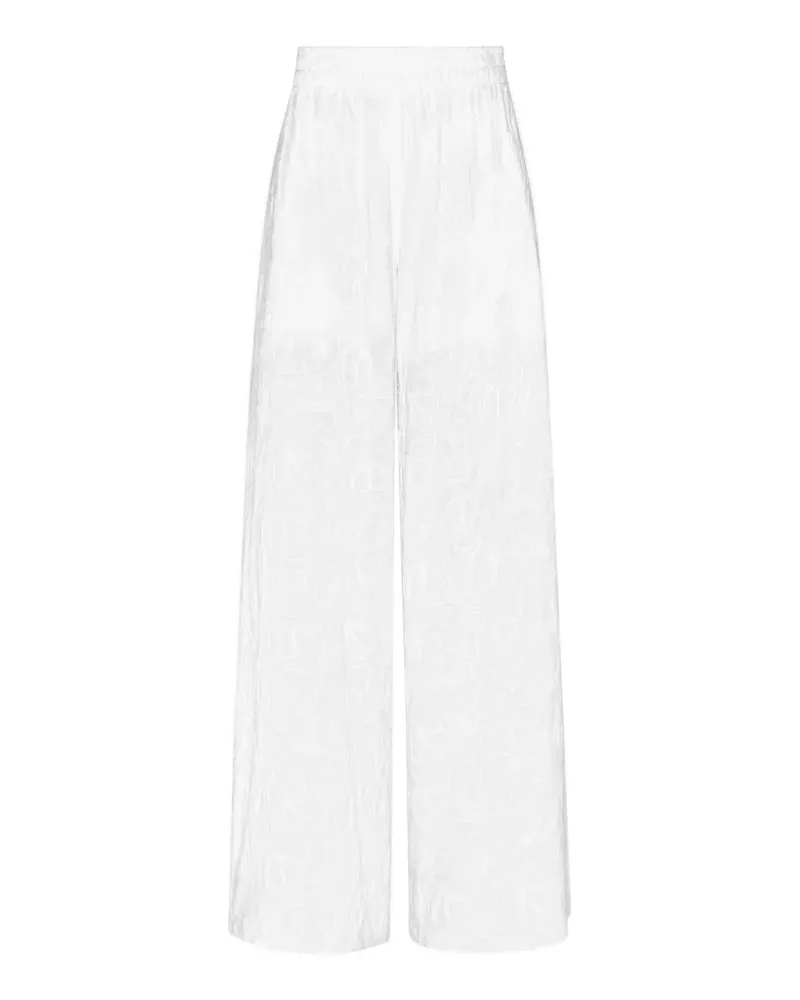 Vilebrequin elastic-waistband trousers - Weiß Weiß