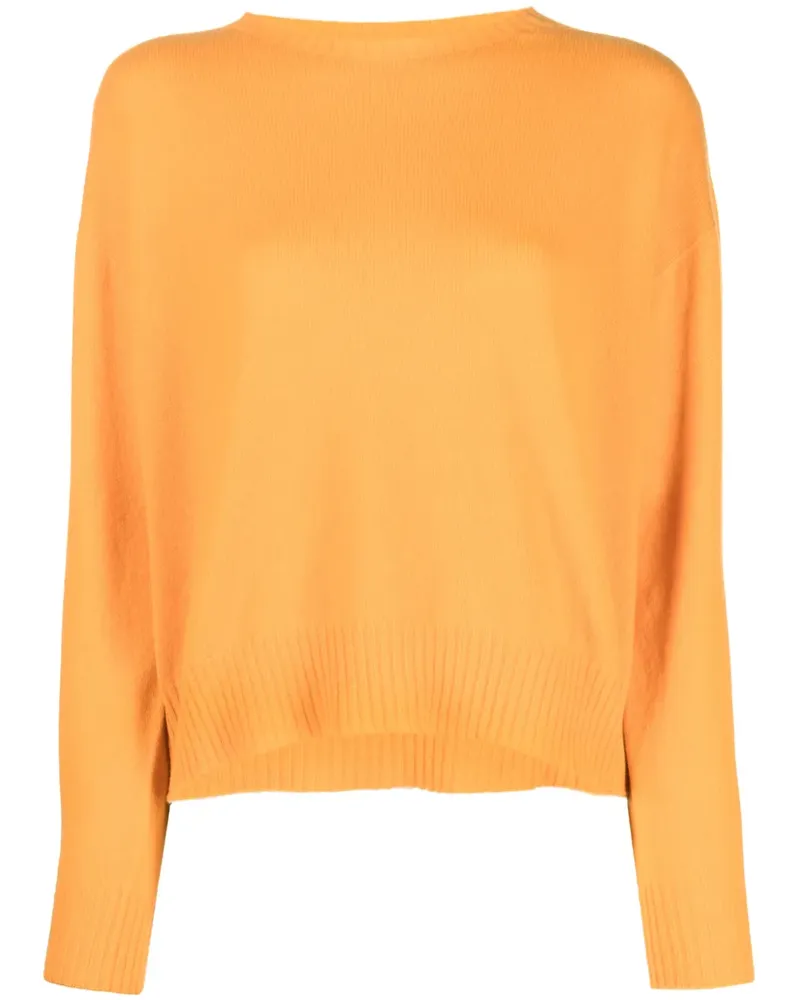 Twin-Set Kaschmirpullover mit tiefen Schultern - Orange Orange