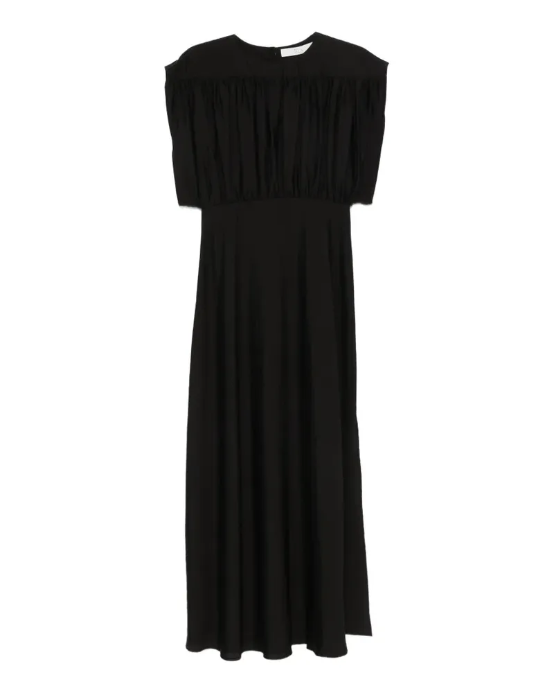 TELA D.Vega buttoned maxi dress - Braun Braun