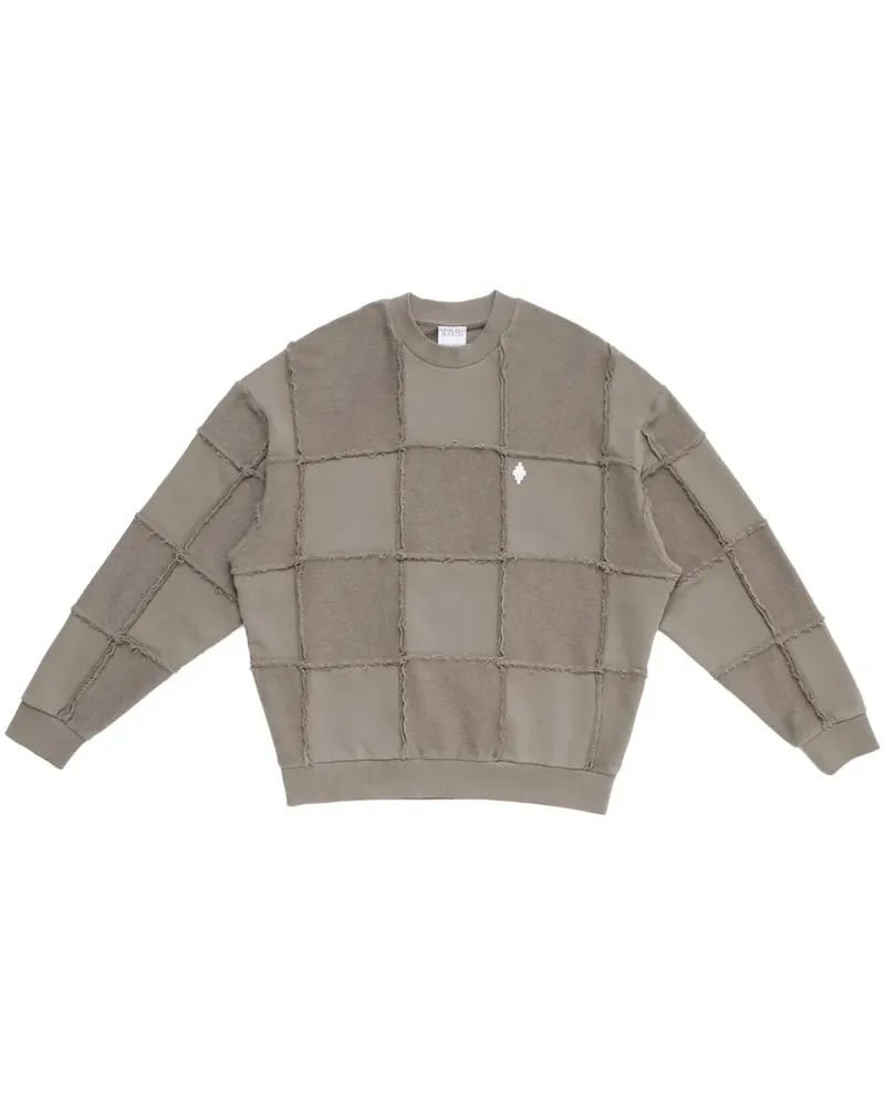 Marcelo Burlon | County of Milan Sweatshirt im Inside-Out-Look - Grau Grau