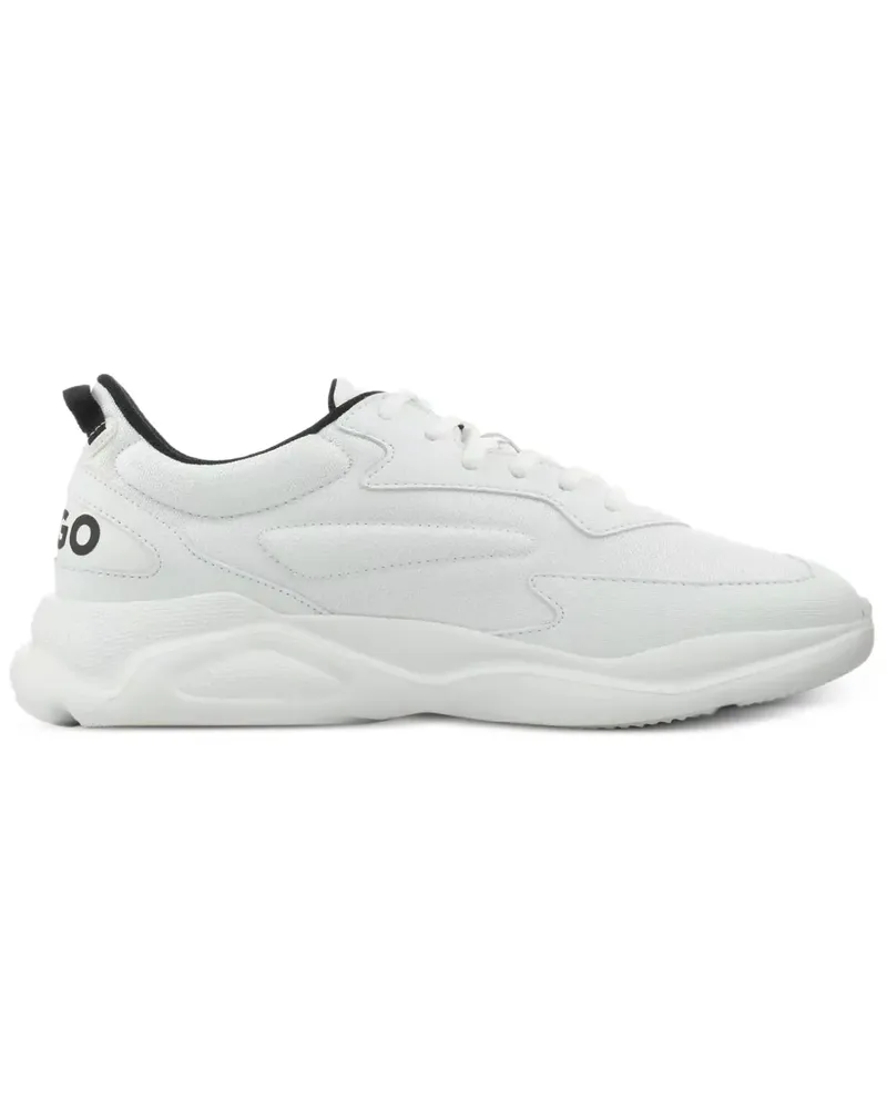 HUGO BOSS Chunky Sneakers mit Logo-Detail - Weiß Weiß