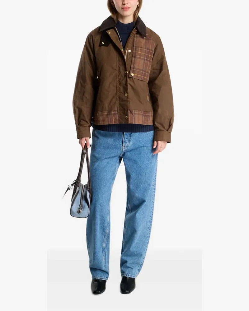Barbour Karierte Truro Jacke - Braun Braun
