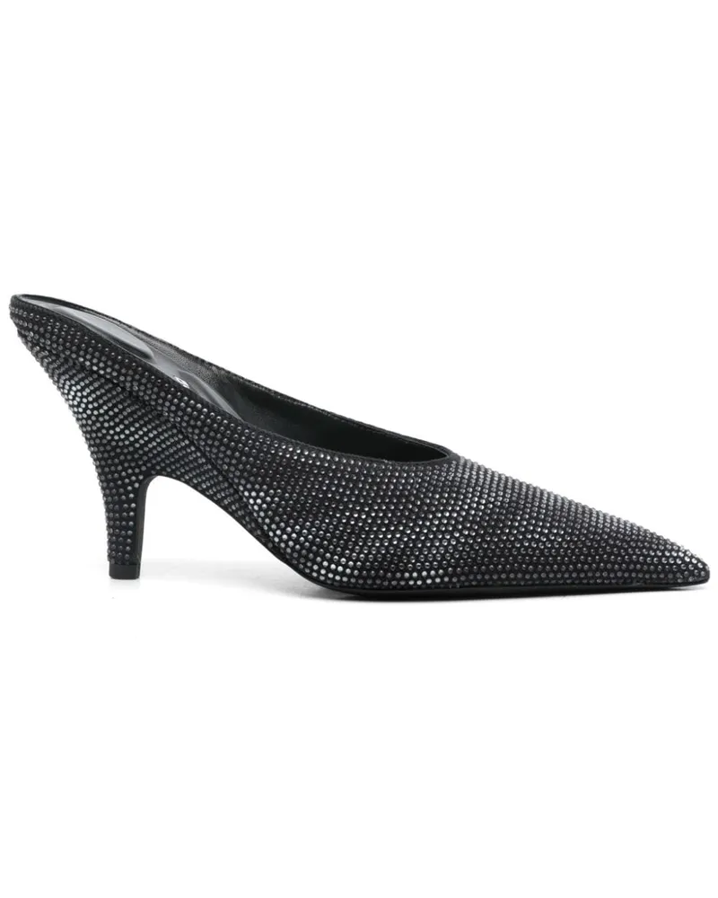 Alexander Wang Irina Mules 90mm - Schwarz Schwarz