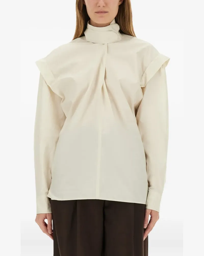 Christophe Lemaire Ascot Bluse - Nude Nude