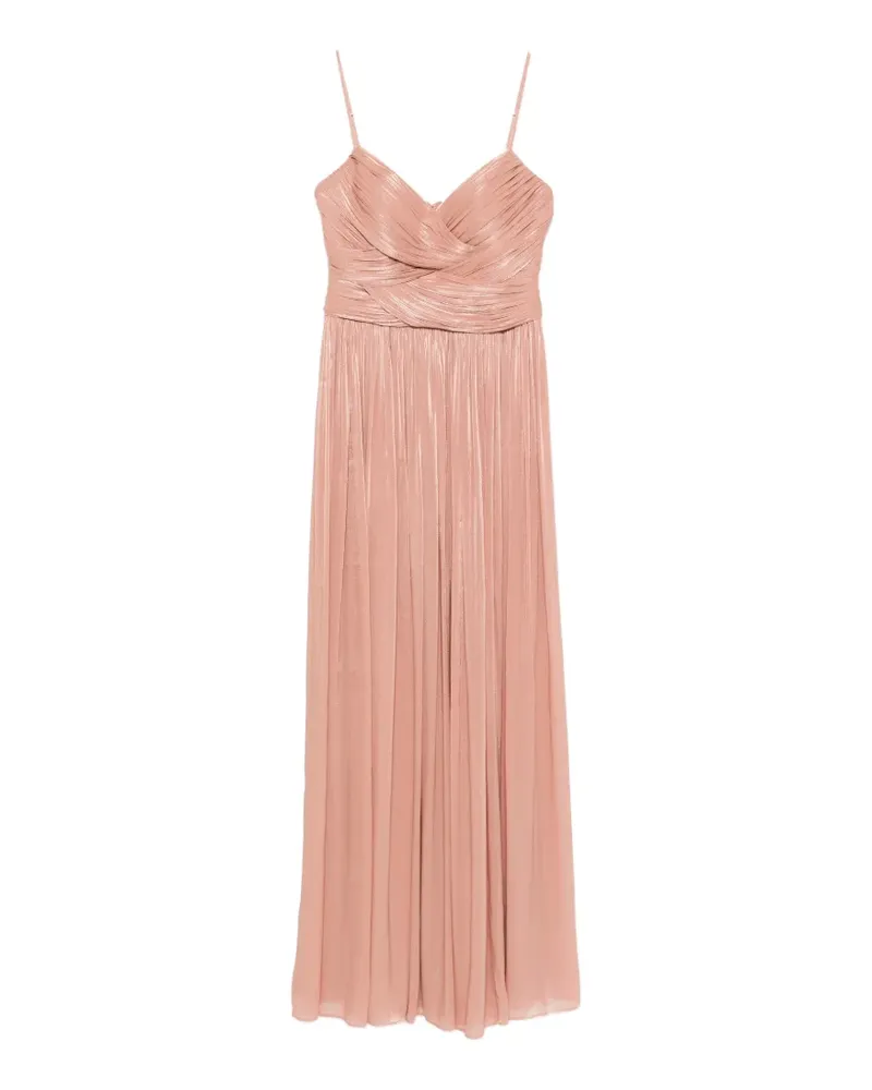 COSTARELLOS Sireen ruched maxi dress - Rosa Rosa
